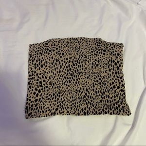 Brandy Melville cheetah tube top